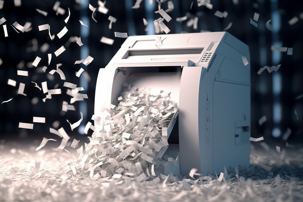document shredding